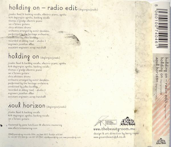 The Beauty Room : Soul Horizon / Holding On (CD, Single)