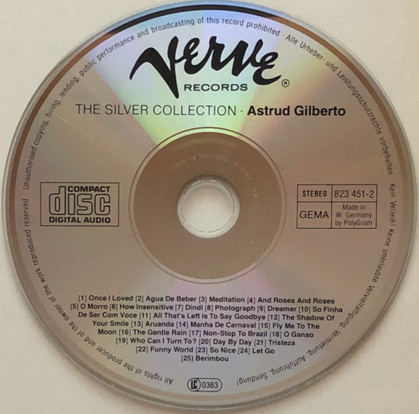 Astrud Gilberto : The Silver Collection (CD, Comp, RE)