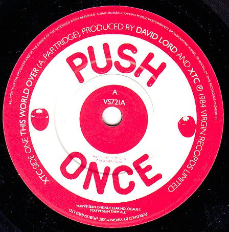 XTC : This World Over (7", Single)