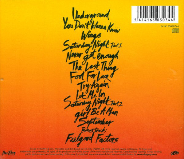 Das Pop : Das Pop (CD, Album)