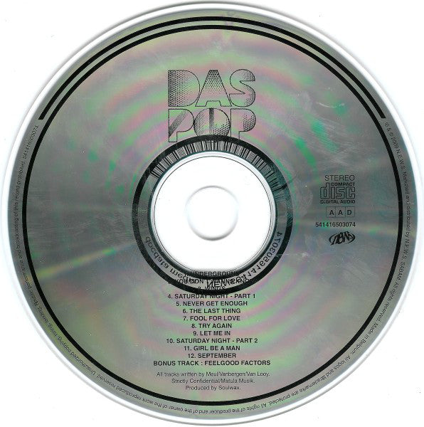 Das Pop : Das Pop (CD, Album)