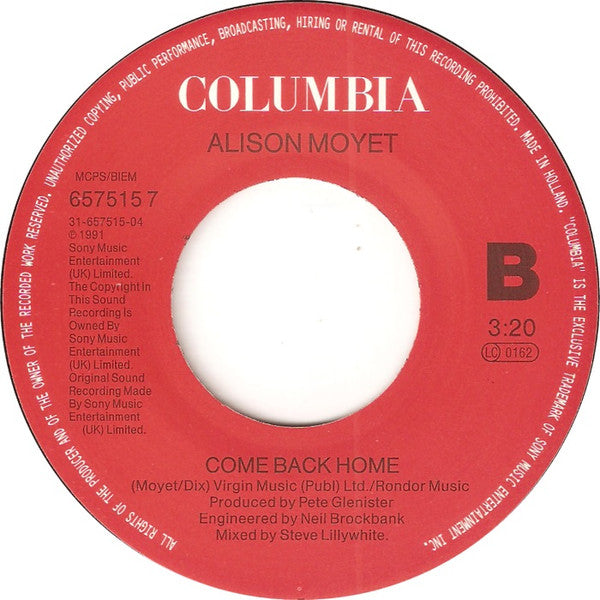 Alison Moyet : This House (7", Single)