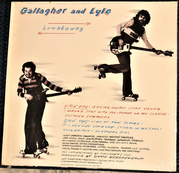 Gallagher & Lyle : Breakaway (LP, Album, Ter)