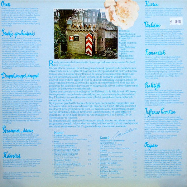 Drs. P En Het Resistentie Orkest : Romantiek Voor Twee (LP, Album)