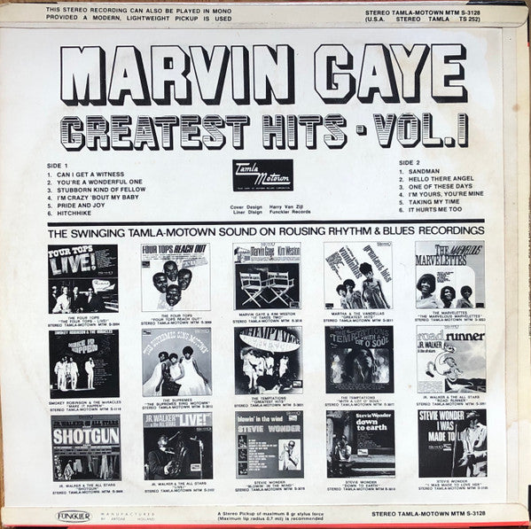 Marvin Gaye : Greatest Hits - Vol.1 (LP, Comp, Fli)