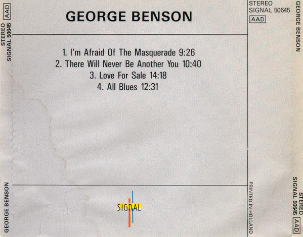 George Benson : George Benson (CD, Album)