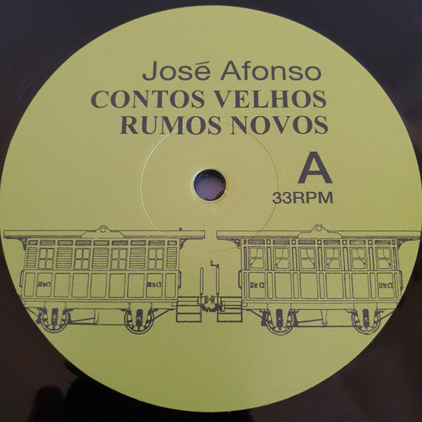 José Afonso : Contos Velhos Rumos Novos (LP, Album, RE, Gat)