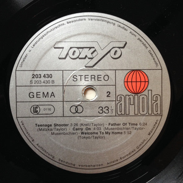 Tokyo (4) : Tokyo (LP, Album)