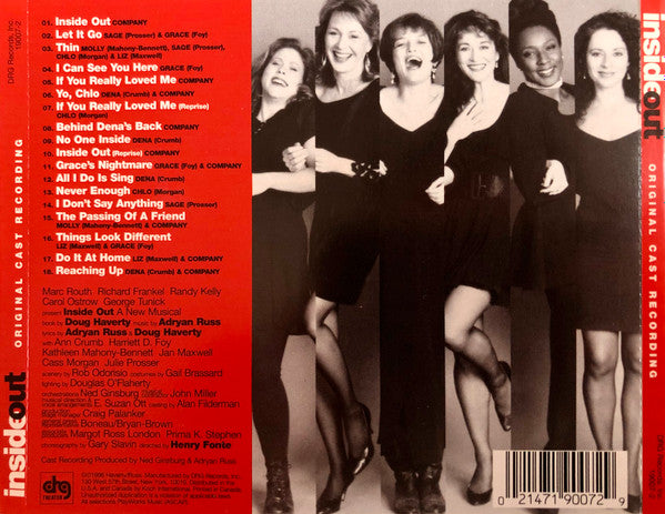 Adryan Russ, Doug Haverty : Inside Out - Original Cast Recording (CD, Album)