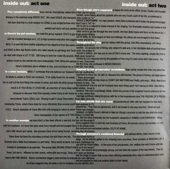 Adryan Russ, Doug Haverty : Inside Out - Original Cast Recording (CD, Album)