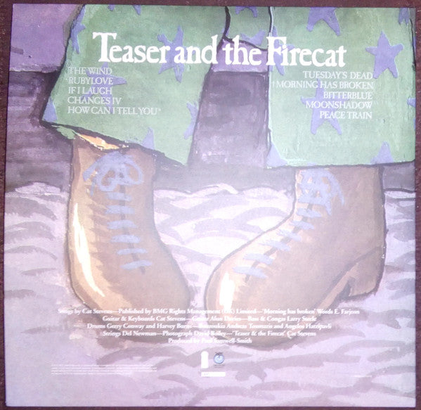 Cat Stevens : Teaser And The Firecat (LP, Album, RE, RM, Gat)