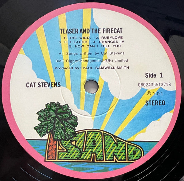 Cat Stevens : Teaser And The Firecat (LP, Album, RE, RM, Gat)
