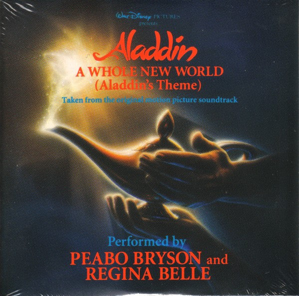 Peabo Bryson And Regina Belle : A Whole New World (Aladdin's Theme) (CD, Single, Car)
