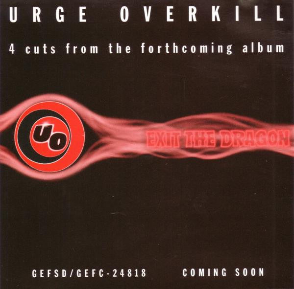 Urge Overkill : 4 Cut Sampler (CD, Promo, Smplr)