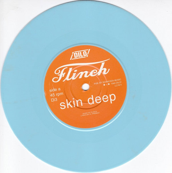Flinch (3) : Skin Deep (7", Blu)
