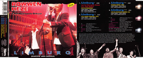 Rowwen Hèze & Metropole Orchestra : Limburg (Kwestie Van Geduld) (Live) (CD, Maxi)