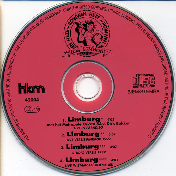 Rowwen Hèze & Metropole Orchestra : Limburg (Kwestie Van Geduld) (Live) (CD, Maxi)