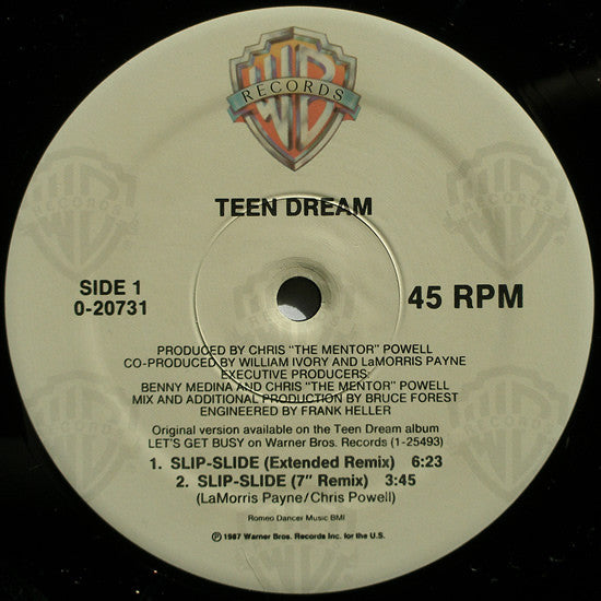 Teen Dream : Slip-Slide (12", Maxi)