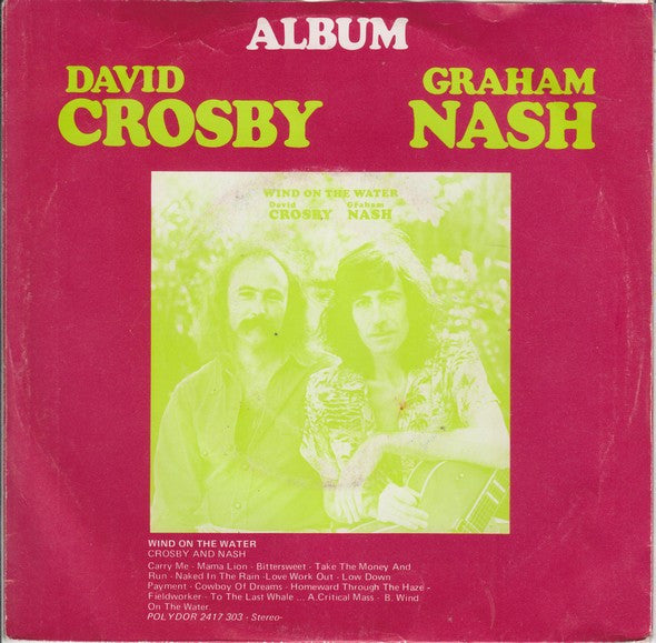 Crosby & Nash : Love Work Out (7", Single)