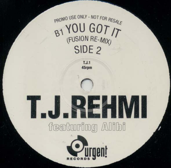 Aphrodite featuring Alibi (3) / TJ Rehmi featuring Alibi (3) : Tonight (Heavy Duty Dub Mix) / You Got It (Fusion Re-Mix) (12", Promo)