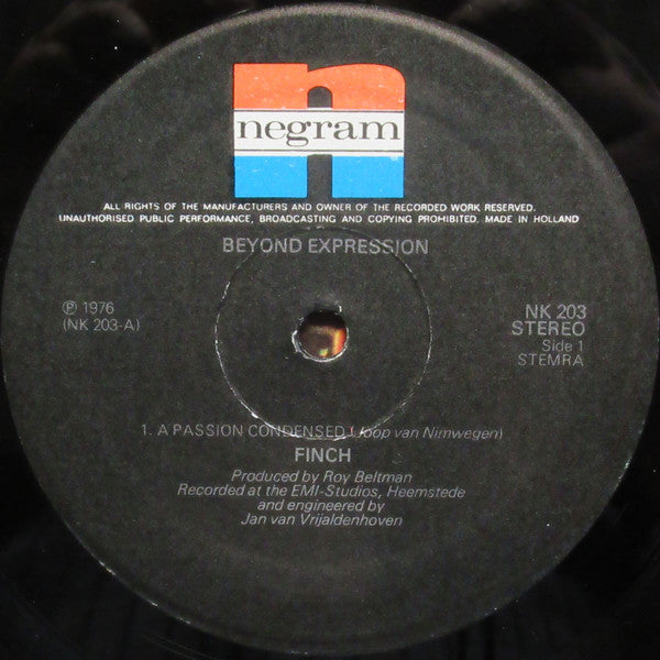 Finch (4) : Beyond Expression (LP, Album)