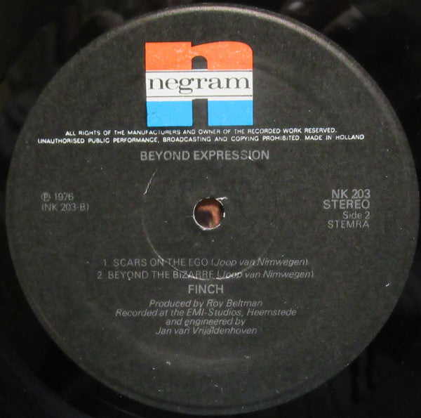 Finch (4) : Beyond Expression (LP, Album)