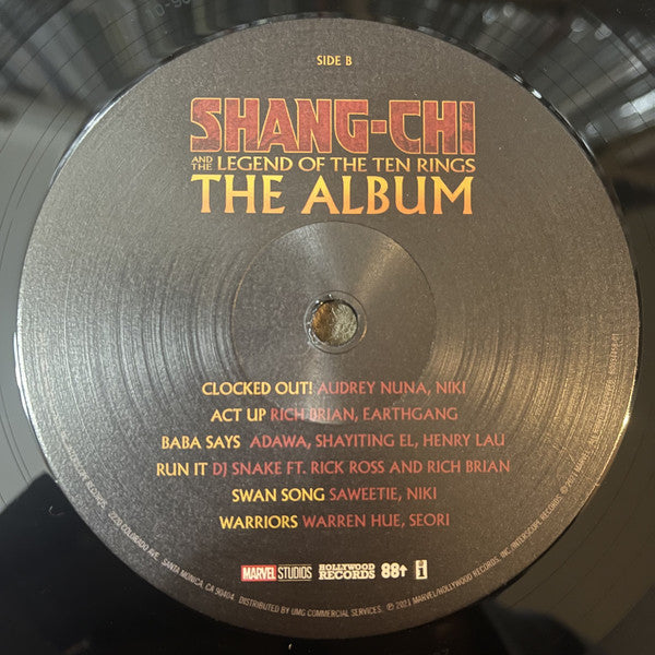 Various : Shang-Chi And The Legend Of The Ten Rings (The Album) (LP, Album)