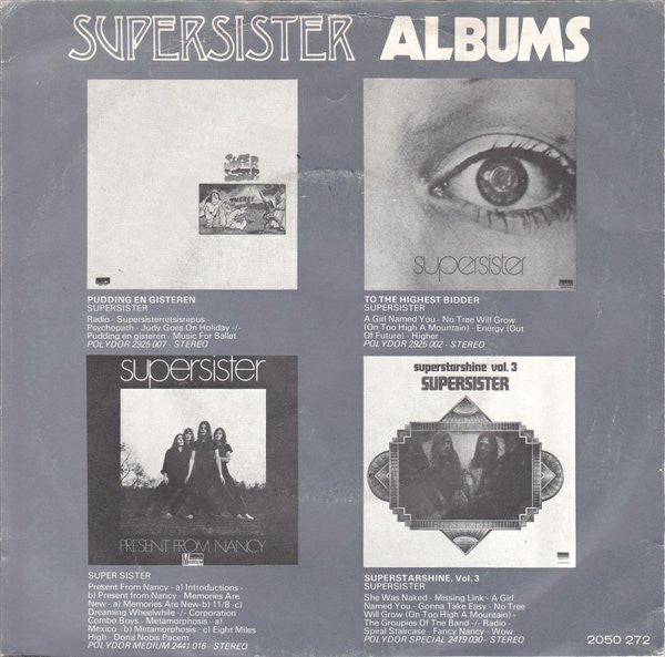 Supersister (2) : Bagoas (7", Single)