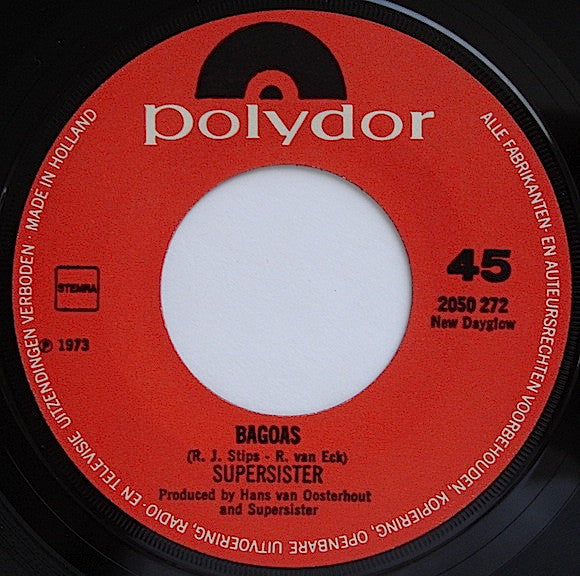 Supersister (2) : Bagoas (7", Single)