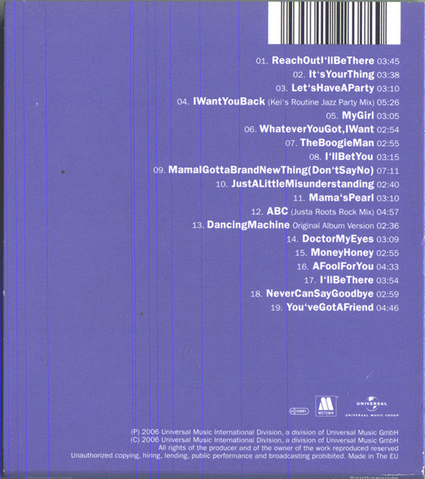 The Jackson 5 : Soul Legends (CD, Comp, Dig)