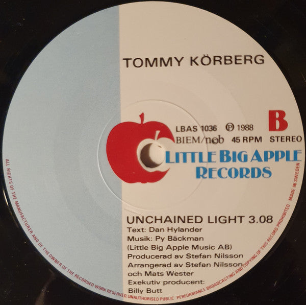 Tommy Körberg : Stad I Ljus (7", Single)