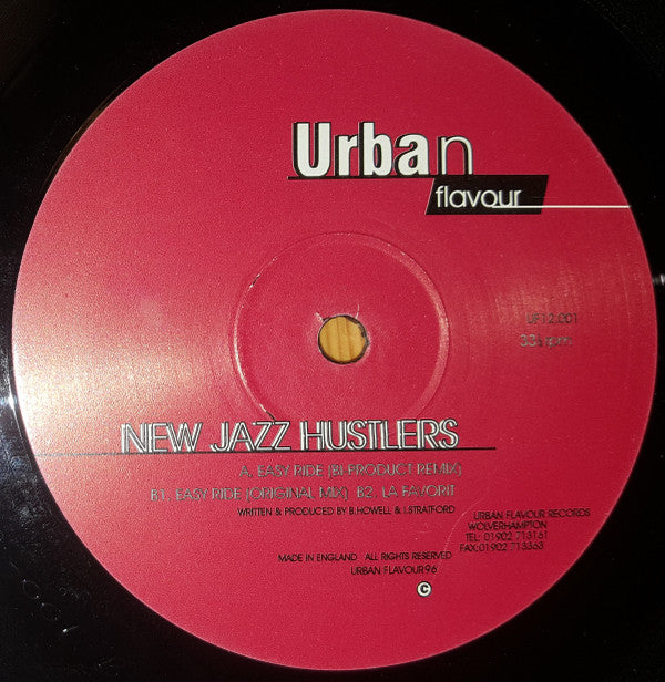 New Jazz Hustlers : Easy Ride / La Favorit (12")