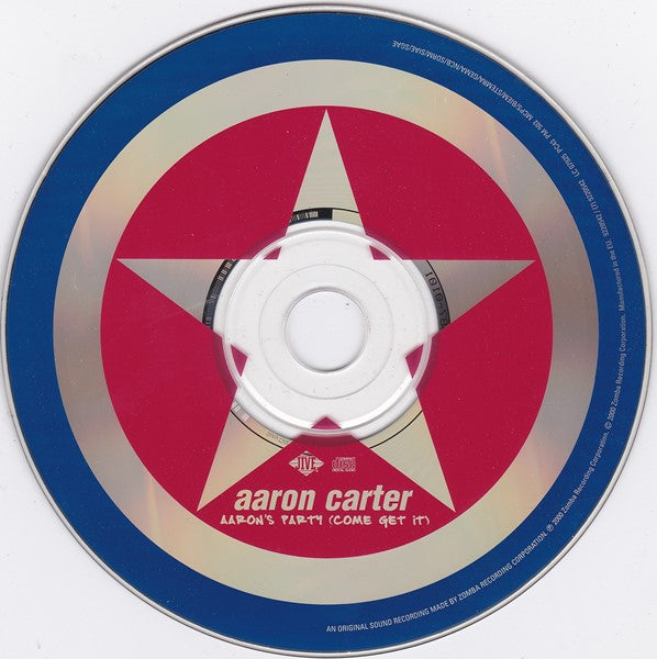 Aaron Carter : Aaron's Party (Come Get It) (CD, Album, M/Print)