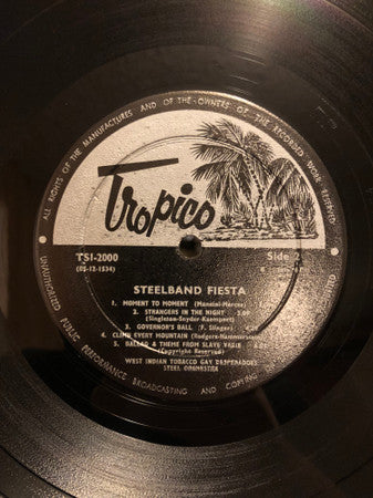 Gay Desperadoes Steel Orchestra : Steelband Fiesta (LP, Album)
