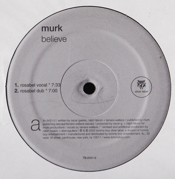 MURK : Believe (12")