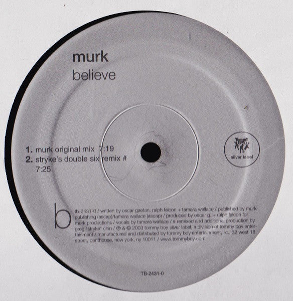 MURK : Believe (12")