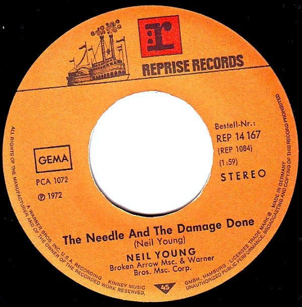 Neil Young : Old Man  (7", Single)