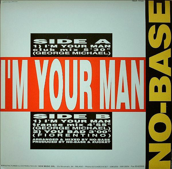 NO-Base : I'm Your Man (12")