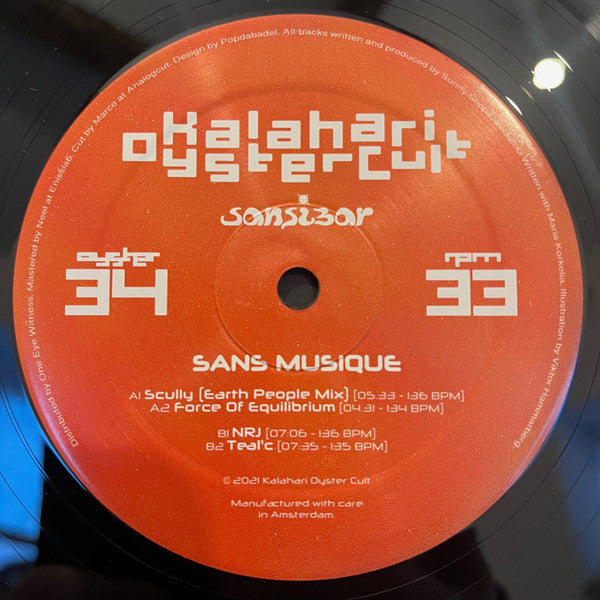 Sansibar : Sans Musique (2x12", Album)
