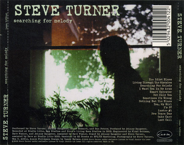 Steve Turner : Searching For Melody (CD, Album)