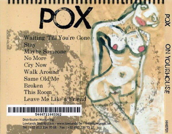 Pox (4) : On Your House (CD, Album)