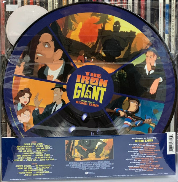 Michael Kamen : The Iron Giant (Original Score) (LP, Album, RSD, Pic, RE)