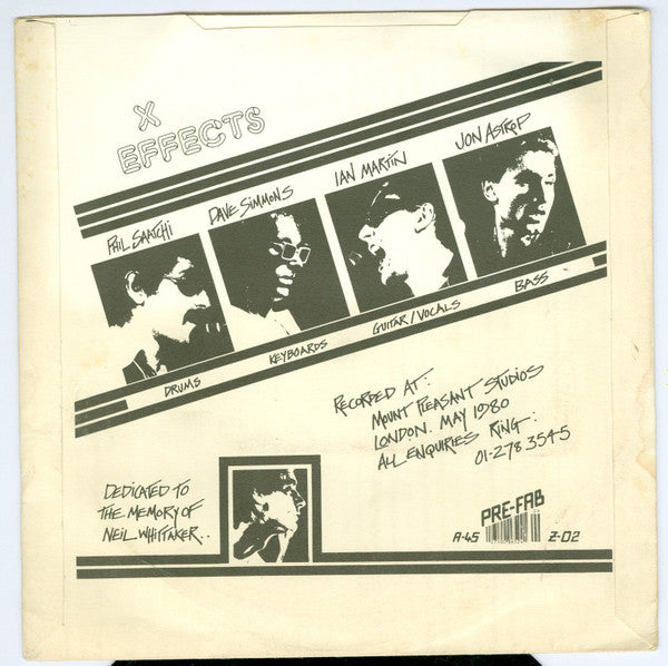 X-Effects : 19 (French Gymnastics) / Female Pulse (7", S/Sided)