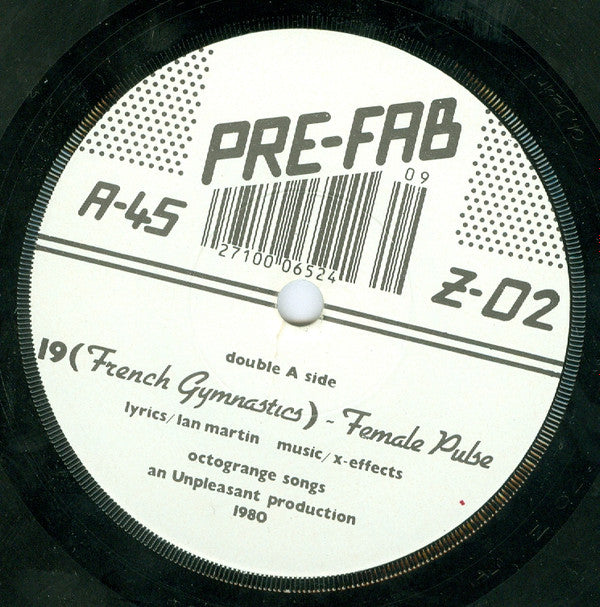 X-Effects : 19 (French Gymnastics) / Female Pulse (7", S/Sided)