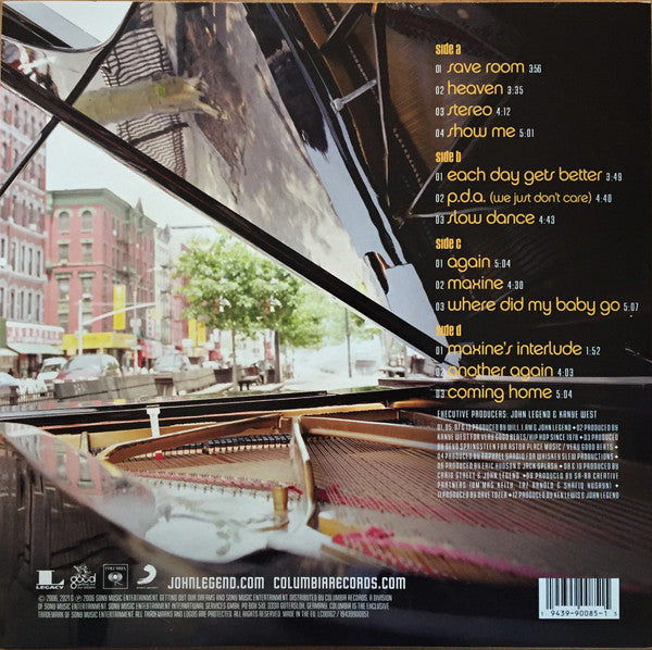 John Legend : Once Again (2xLP, Album, RE, yel)