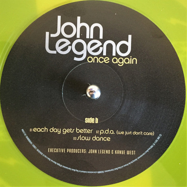 John Legend : Once Again (2xLP, Album, RE, yel)