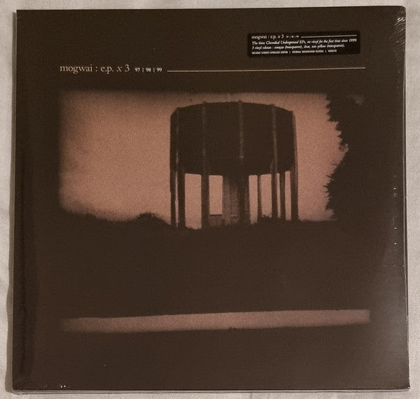 Mogwai : E.P. X 3 (12", EP, Blu + 12", EP, Cle + 12", EP, Yel + Comp,)