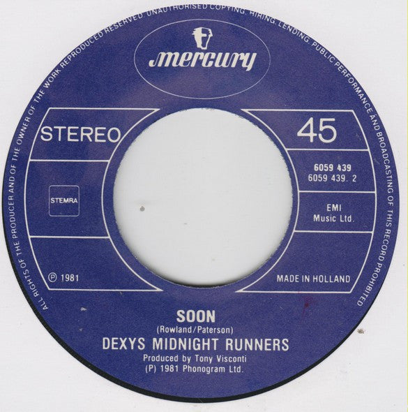 Dexys Midnight Runners : Show Me (7", Single)
