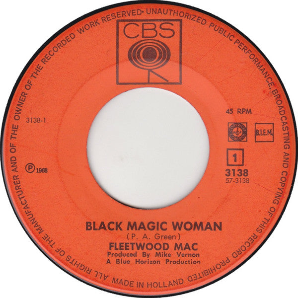 Fleetwood Mac : Black Magic Woman (7", Single)