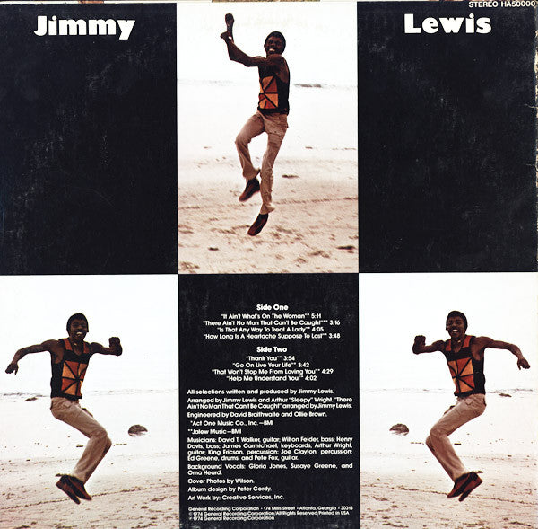 Jimmy Lewis : Totally Involved (LP, Album)